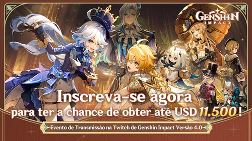 Genshin Impact - Quando será a transmissão da atualização 4.3