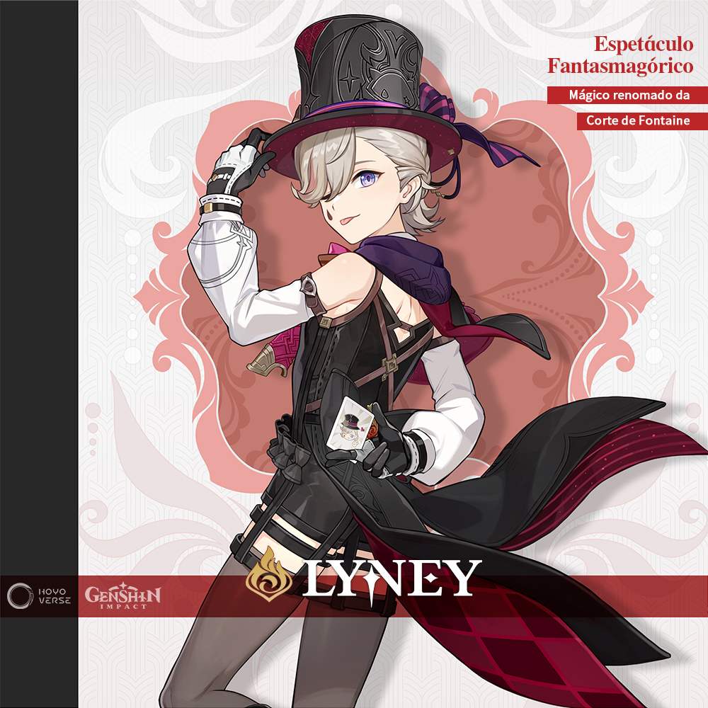 Por Trás das Cortinas - O evento web do novo personagem Lyney de Genshin  Impact já está disponível.