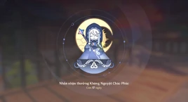 Giao diện Không Nguyệt Chúc Phúc Hàng Ngày