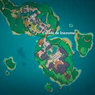 Cidade de Inazumaa Mapa