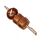 Куриный шашлычок с грибами