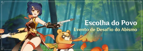 Evento Desafio de Abismo Escolha do Povo