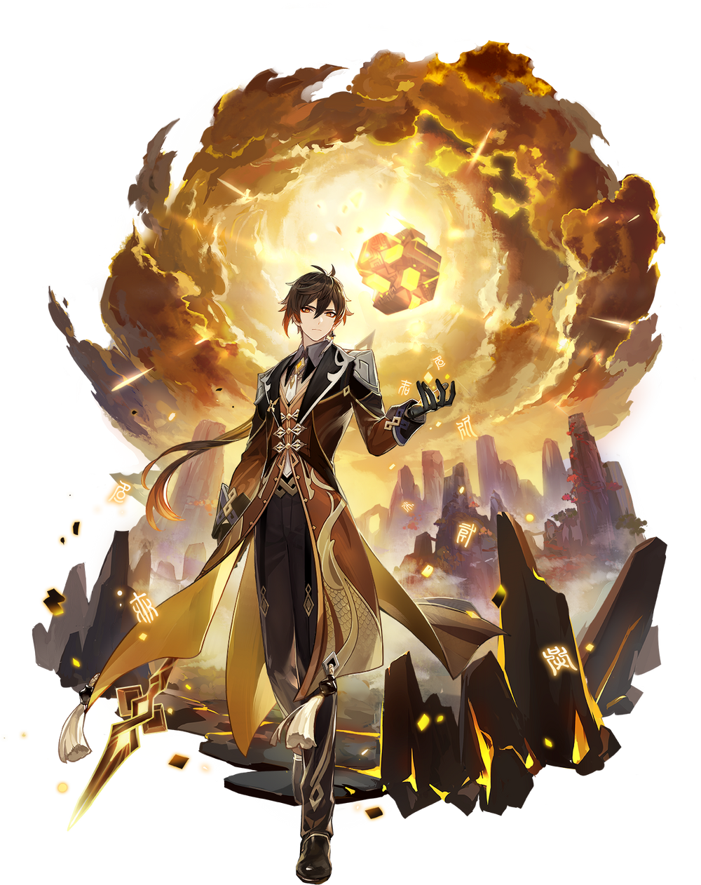 Teste de Personagens - Zhongli, Tartaglia, Freminet, Sayu, Genshin Impact  Wiki