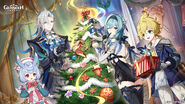 Noel 2023 Resmî Genshin Impact Twitterı