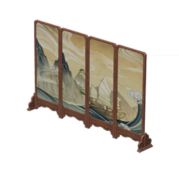 松の屏風-「雲来帆影」 | 原神 Wiki | Fandom