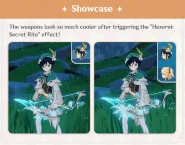 Weapon Showcase
