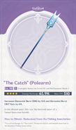 Weapon Card The Catch