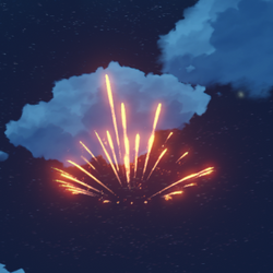 blue fireworks tumblr