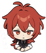 KFC x Genshin Collab miHoYo CN Forum emojis