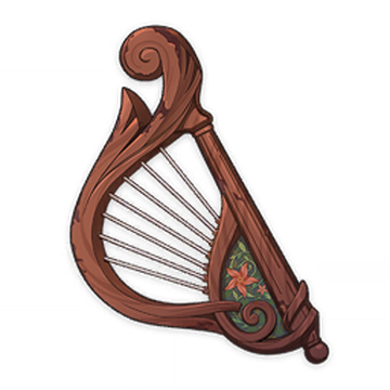 Antique lyre 2025