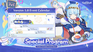 Special Program Already Ended
