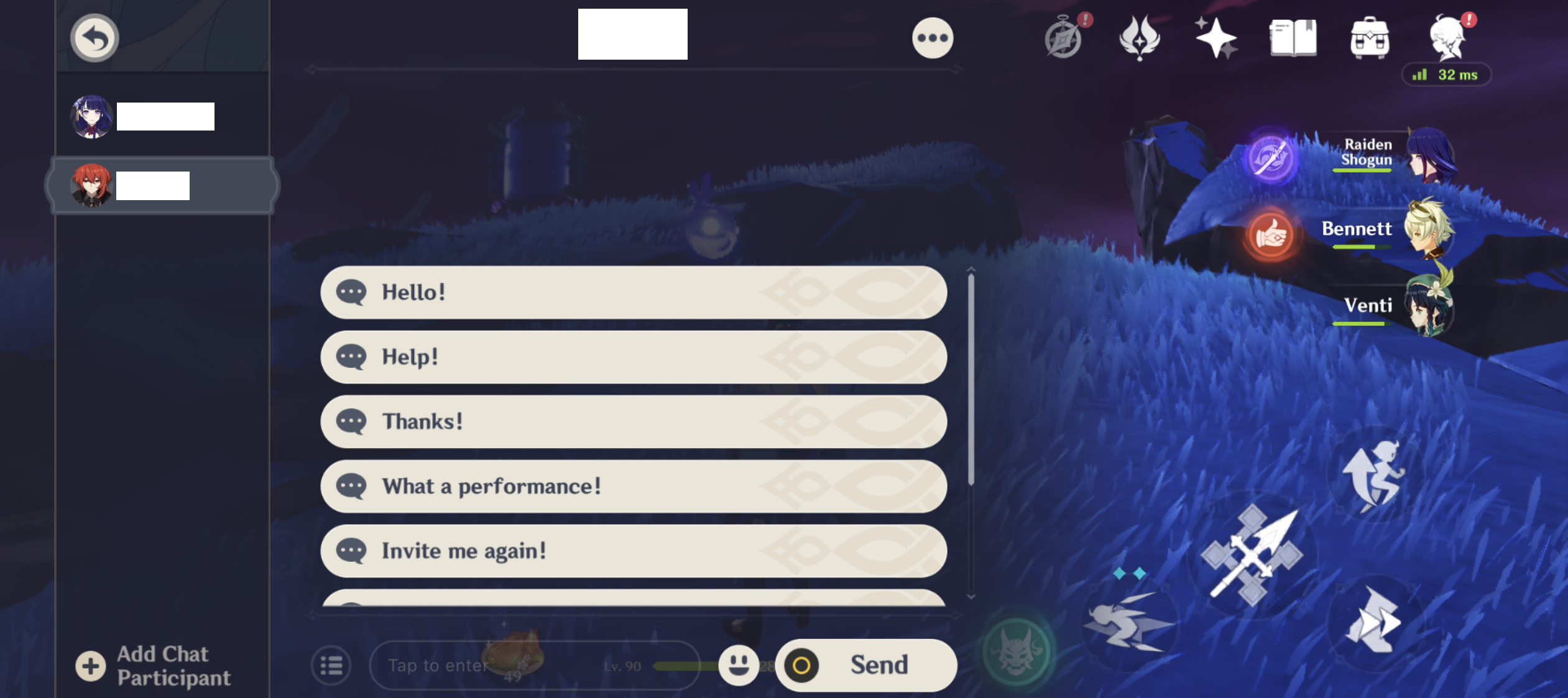 Guild chat disable Messaging and