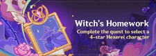 Witch's Homework Event