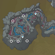 Crystals locations