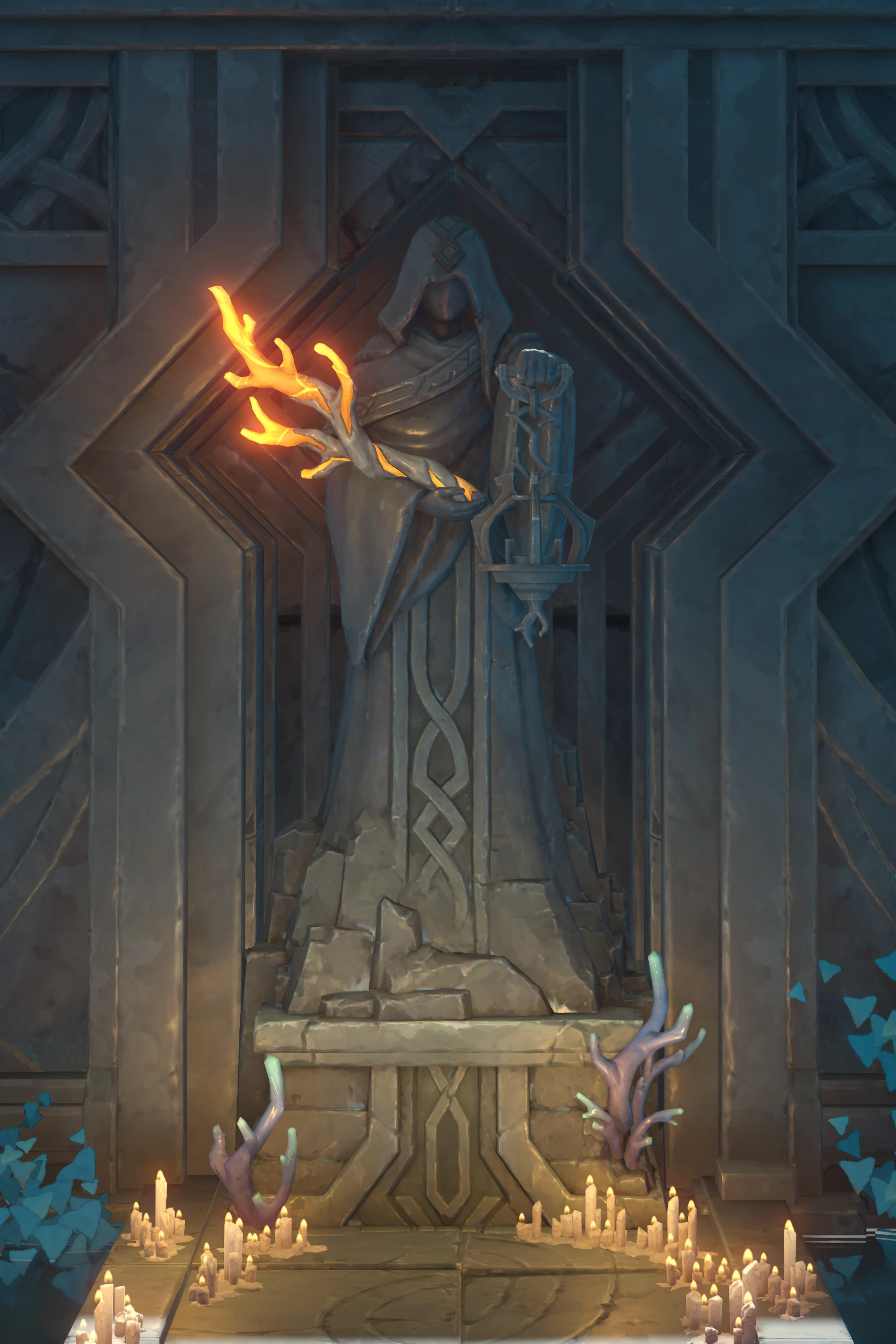 異星の神殿玉座