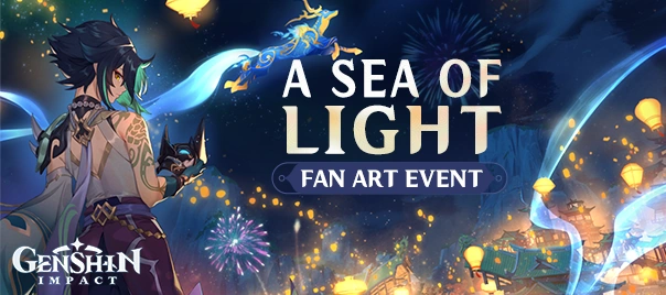 A Sea Of Lights Fan Art Event Genshin Impact Wiki Fandom