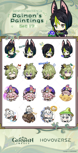 Paimon's Paintings Set 17