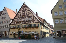 Fraktur font found on medieval German buildings.
