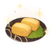 美味しそうな鳥卵の玉子焼き