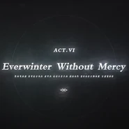 Screenshot taken from Teyvat Chapter Storyline Preview: Travail. Written in Teyvat's Latin script: "Ducam regina mea gloria haud pluribus impar," roughly meaning "Let me lead my queen to near unmatched glory"