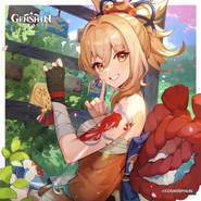 Yoimiya Birthday 2023 Resmî Genshin Impact Twitterı