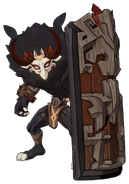 Wooden Shieldwall Mitachurl