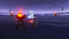 Iktomisaurus Torches