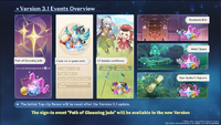 Version 3.1 Events