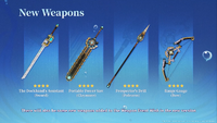 Version 4.1 Weapons 4-Star