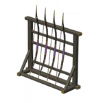 Camp Bow-Rack: Fletching