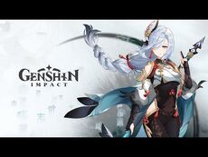 Character Demo - "Shenhe- Crane in the Wild" - Genshin Impact