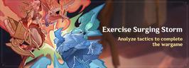 Exercise Surging Storm