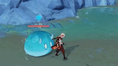 Large Hydro Slime Bump