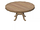 Multi-Seat Round Pine Table