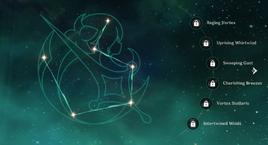 Constellation Menu