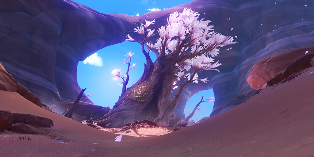 Viewpoint/Elder Pine Atop the Wastes Genshin Impact Wiki Fandom