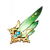Viridescent Arrow Feather