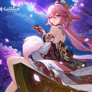 Yae Miko Birthday 2024 Official Genshin Impact Twitter