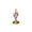 Golden Triple-Arm Candelabrum