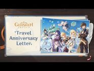 Teyvat Adventures Commemorative Video- Travel Anniversary Letter - Genshin Impact