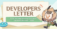 Developer Discussion - 10/06
