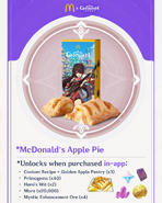 Genshin Impact x McDonalds 6 Official McDonald's X (Twitter)
