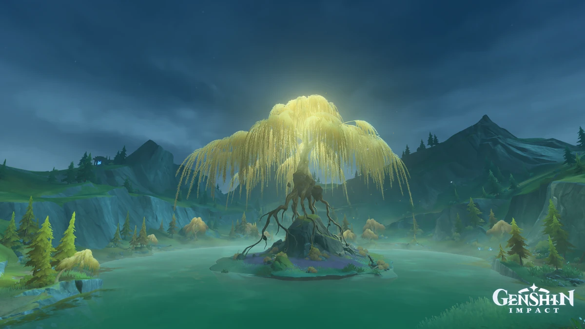 Wilting Weeping Willow Genshin Impact Wiki Fandom