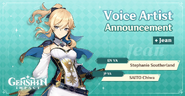 Official EN and JP Voice Actor Announcement