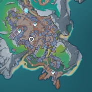 Omesov's location
