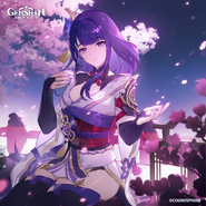 雷電将軍生誕祭2022 原神公式Twitter