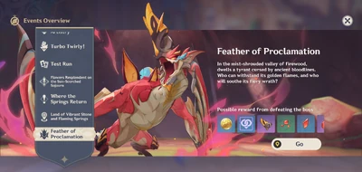 Feather of Proclamation