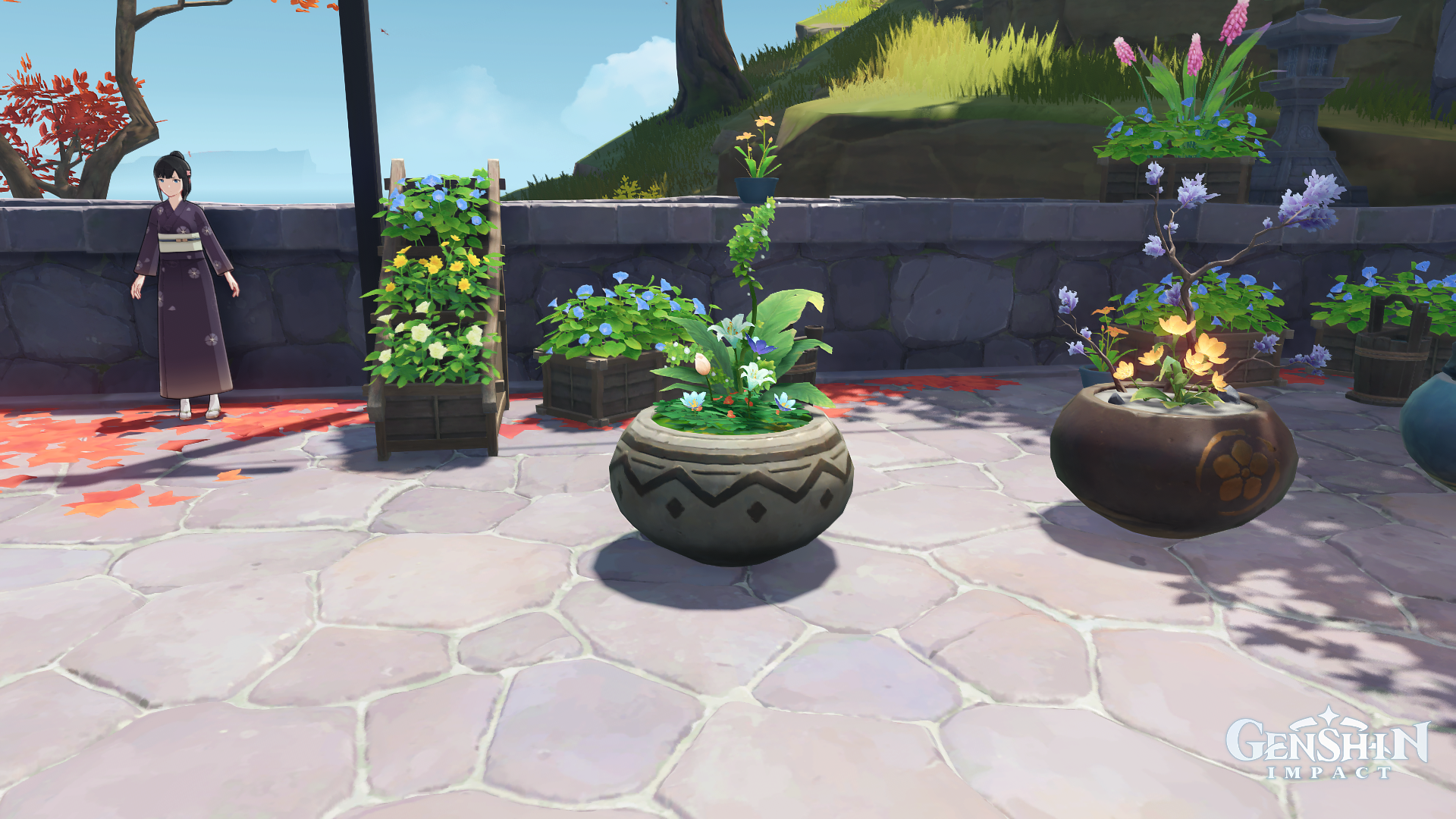 Genshin Impact Floral Courtyard guide (Day 1): How to construct Floral theme