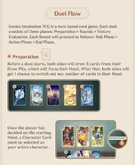 Genius Invokation TCG Gameplay Details Basic Rules 4.png (387 KB) Duel Flow, Preparation