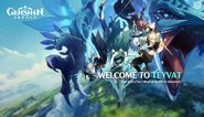 Version 1.0 Splashscreen: Welcome To Teyvat